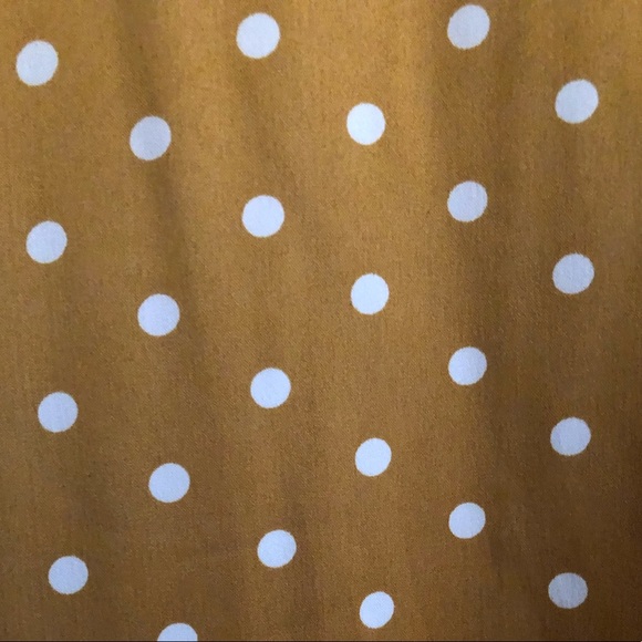 Mustard Polka-Dot slip dress - Picture 5 of 5